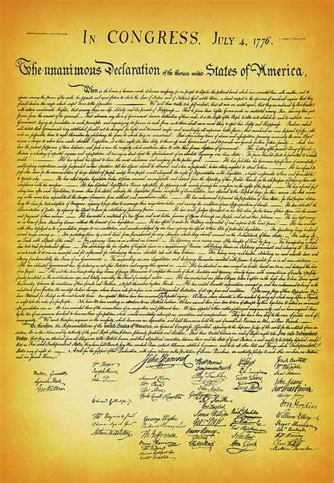 Printable Readable Declaration Of Independence